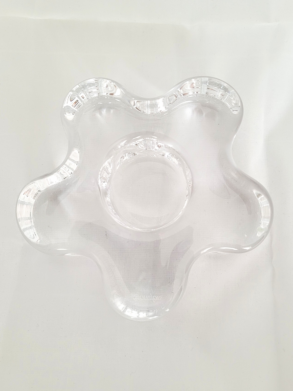 Orrefors Summertime Crystal Votive Holder Erika Lagerbielke Sweden - Picture 5 of 6